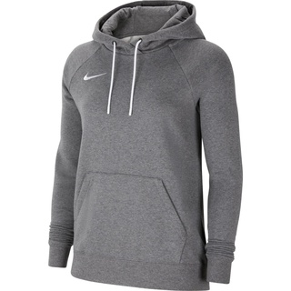 Nike Park 20 Fleece Hoodie Damen Kapuzenpullover, Kohle Heathr/Weiss/Weiss, XS