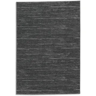 Schöner Wohnen Balance Webteppich 133 x 190 cm Dunkelgrau