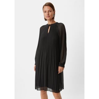 Comma, comma Damen 2139329 Kleid, schwarz, 34