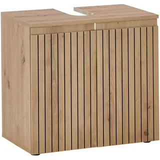 MID.YOU Waschbeckenunterschrank, Austin Artisan, Oak Nachbildung B/H/T: ca. 60x57x36 cm,