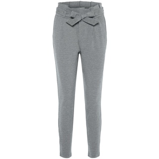 Vero Moda Paperbag EVA mit High Waist in Medium Grey-XS-L30