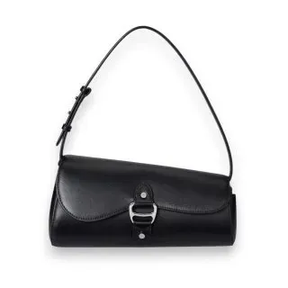 Lauren Ralph Lauren für Damen. 431977487002 Schwarze Tasha Ledertasche in mittlerer Größe (OSFA), Lässig