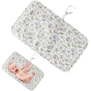 EUYKQNOI waschbare wickelunterlage,Tragbare Wickelunterlage, Wickelunterlage für Unterwegs,Baby Wickel-Decke Unterlage für Säuglinge und Kleinkinder,wickelunterlage waschbar, wickelunterlage unterwegs