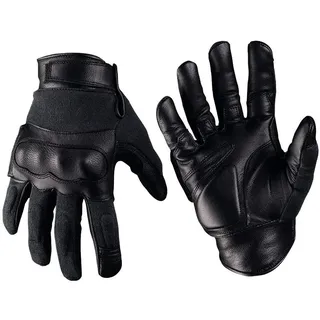 Mil-Tec Tactical Gloves Leder/Kevlar® schwarz Gr.M