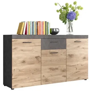 xonox.home Sideboard Swift Wohnzimmer Skandinavisch, Highboard ca.160x89x40cm