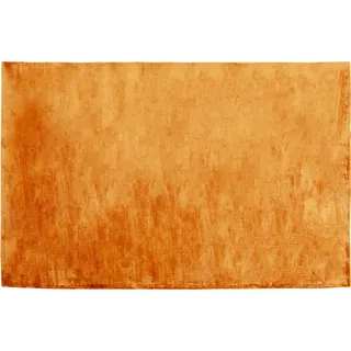Kare Design Teppich Cosy, Orange, 240x170cm, Läufer, Vorleger, Rechteckig, Baumwolle, Einfarbig, Wohnzimmer