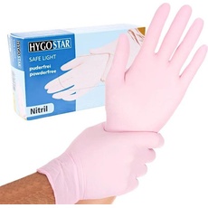 Hygostar, Schutzhandschuhe, unisex Einmalhandschuhe SAFE LIGHT lila Größe XL 100 St. (XL)