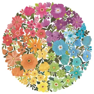 Ravensburger Circle of Colors - Flowers Puzzle