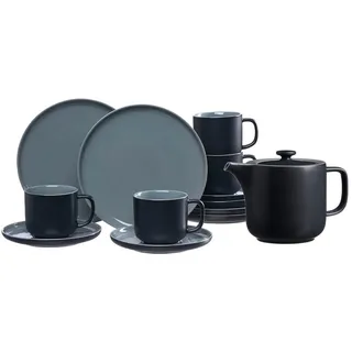 Ritzenhoff & Breker Jasper Kaffeeservice 13-tlg. schwarz/unifarben