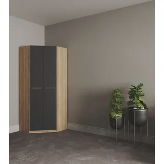 Priess Eckschrank Barcelona 78 x 193 x 78 cm Braun