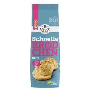 Bauckhof Schnelle Brötchen Hafer glutenfrei 500 g