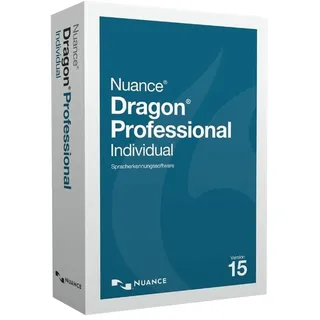 Nuance Dragon Professional Individual 15 Vollversion, DE für Windows