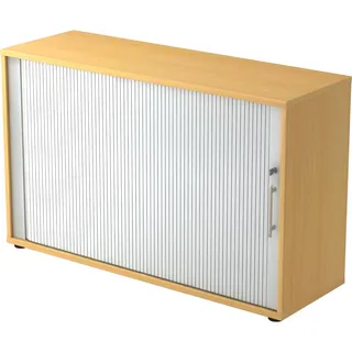 Hammerbacher Line II Rollladenschrank 120 x 74,8 x 40 cm braun