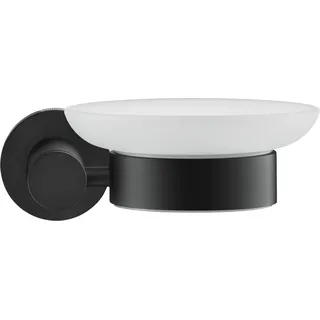 Duravit D-Code Seifenschale, wandhängend, rechts, 0099184600, Farbe: Schwarz Matt