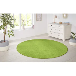 HANSE HOME Teppich »Shashi« rund 8,5 mm Höhe Kurzflor, Unifarben, Teppich, Weich, Esszimmer, Kinderzimmer, Flur,