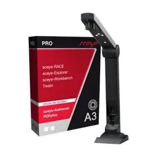 Silvercreations AG sceyeX A3 Scanner Foto Flash Nero 300 DPI 10MP JPG PDF TIFF