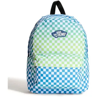 Vans Old Skool Grom Check 22l Rucksack - True Navy - One Size