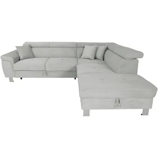 XORA Ecksofa Pink, - 257x226 cm,