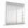 Schwebetürenschrank Subito 181 x 197 x 61 cm Weiß