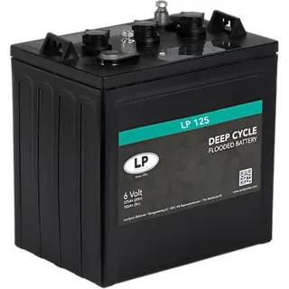 8x Landport LP 125 6V 240Ah Deep Cycle Traktionsbatterie (48V)