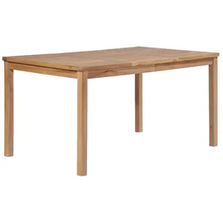 vidaXL Gartentisch 150 x 90 x 77 cm Natur