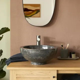 Bahya - Waschbecken aus Marmor ∅ 35 cm
