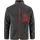 Fleece Dark Grey/Maroon M
