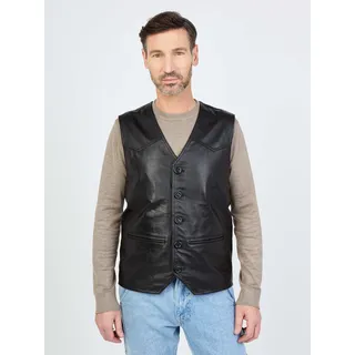 JCC Lederweste Pramo 2 Schwarz XL