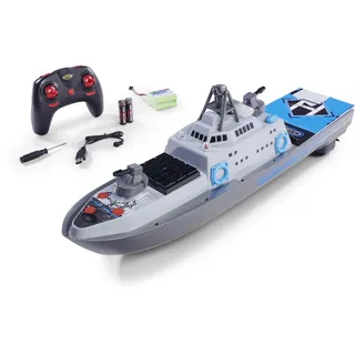 CARSON RC-Boot Küstenwache 2,4 GHz RTR grau (500108050)