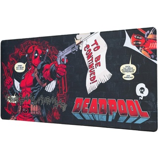 Grupo Erik Gaming Mauspad XXL Marvel Deadpool Gaming Mousepad XXL rutschfest und Wasserabweisend Mauspad Groß - Mouse Pad XXL Gaming SchreibtischunterlagePC Zubehör Gaming