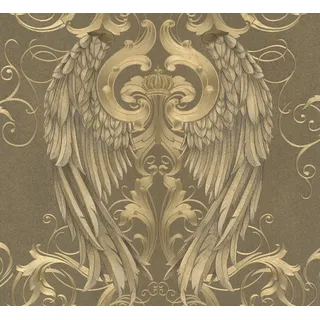 Glööckler Vliestapete Imperial 10 m x 0,64 m 52540 Gold/Lila