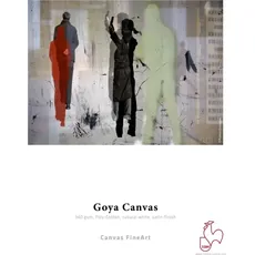 Bild Hahnemühle Digital FineArt Goya Canvas Leinwand seidenmatt, 44", 340g/m2, 12m (10 626 369)
