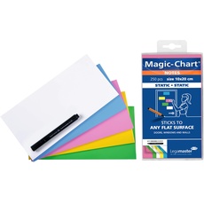 Bild von Magic-Chart Notes farbsortiert 10,0 x 20,0 cm