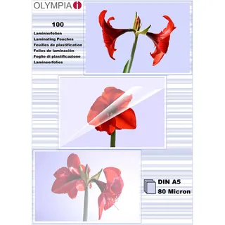 Olympia Laminierfolien DIN A 5 80 micron (9167)