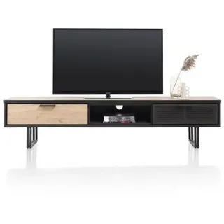Henders & Hazel Avalon TV-Sideboard 2 Laden+1 Nische HPL/Metallgestell