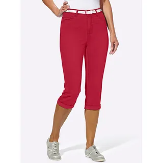 Casual Looks Caprijeans 1 Stk., rot