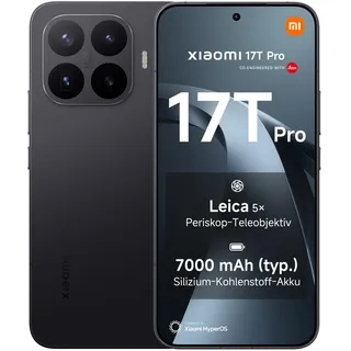 Xiaomi 17T Pro 12 GB RAM 512 GB Black