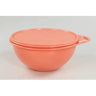 Tupperware Rührschüssel Maximilian 2,75L Pastell rot Schüssel Salat Bowl Salatbar