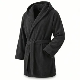 Top Towel Unisex Elegant, Schwarz, M EU