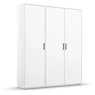 Rauch Drehtürenschrank Voyager 140 x 194 x 53 cm Weiß