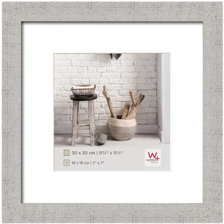 walther + design Bilderrahmen Home grau 40x40 cm 2er Set
