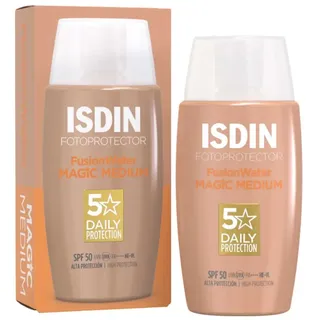 Isdin Fusion Water Getönte Sonnencreme Creme LSF 50 50 ml