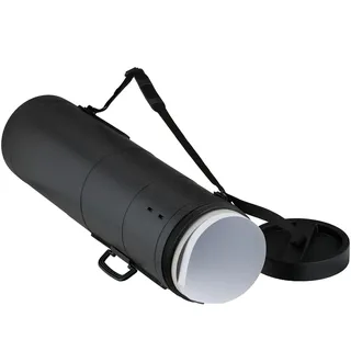 Relaxdays Posterrolle mit Griff, schwarz