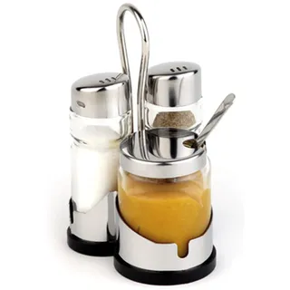 APS Economic Salzstreuer 13 cm Transparent unbefüllt