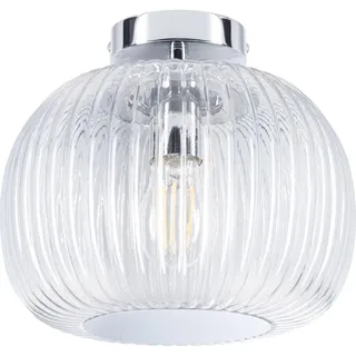 Paulmann Deckenleuchte Ruya E27 230V max. 60W dimmbar Glas/Chrom