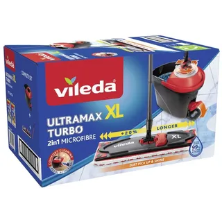 Vileda Bodenwischer Ultramax XL Turbo Rot