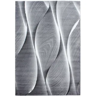 Ayyildiz Kurzflorteppich Parma Schwarz 160 cm x 230 cm