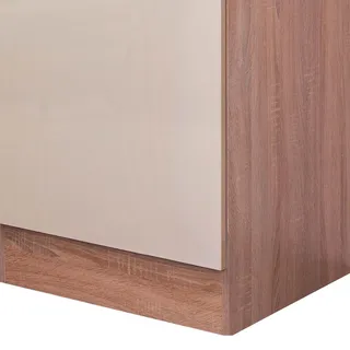 Flex-Well Unterschrank Spülenunterschrank 57 x 50 x 82,2 cm Kaschmir