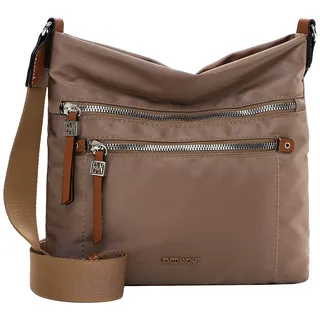 Umhängetasche EMILY & NOAH "Umhängetasche E&N Esther", Damen, Gr. B/H/T: 29cm x 22cm x 4cm 0, gelb (sahara 920), Polyester, Taschen Umhängetasche