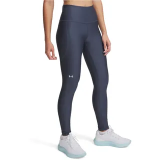 Under Armour Tech Hi Rise Leggings - Downpour Gray / White - M